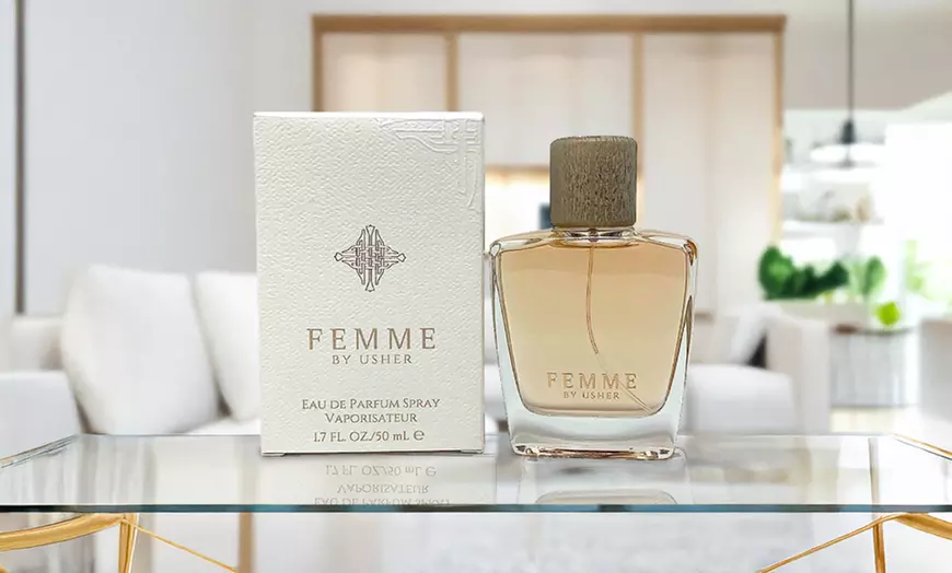 Up To 22% Off on Usher Femme Eau de Parfum Groupon Goods - Main Image