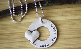 'I Love You More' Necklace