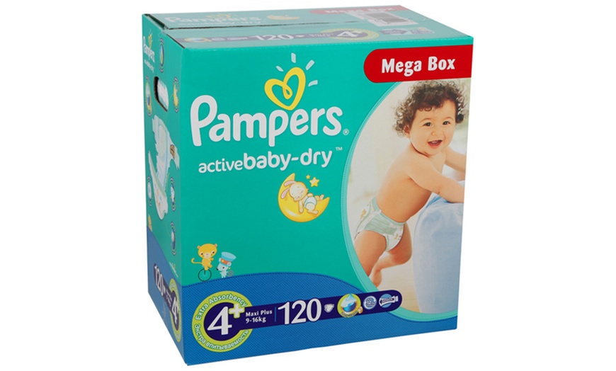 Image 3: Pampers Active Baby Mega Box 