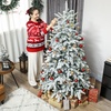 Image 2: HomCom Artificial Christmas Tree - 6ft or 7ft
