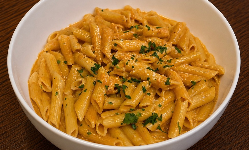 Image 3: Italian Dinner for 2 or Pizza & Wings for 4 (Dine-In, Tue-Thu)