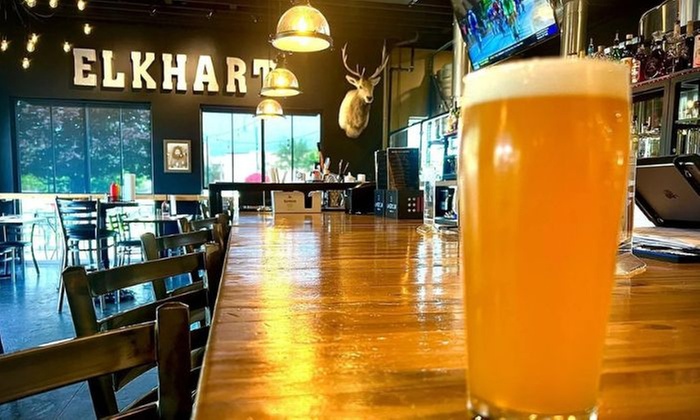 Beer Flights (5) for One, Two or Four People + Optional Appetizer