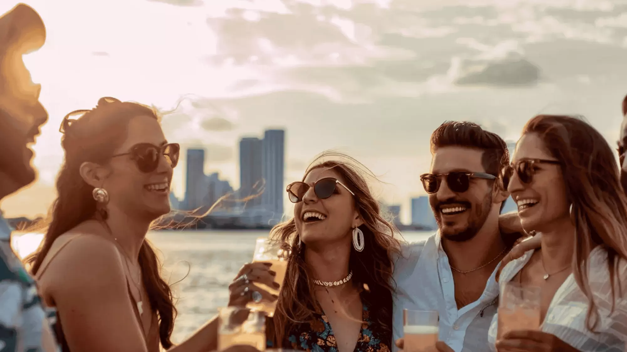 Miami Sip & Sea Cocktail Cruise with Sunset Views 