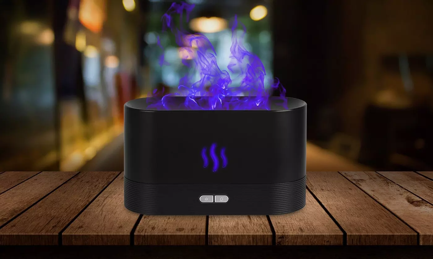 iMounTEK 3D Flame Mist Air Humidifier Essential Oil Ultrasonic Aroma Diffuser