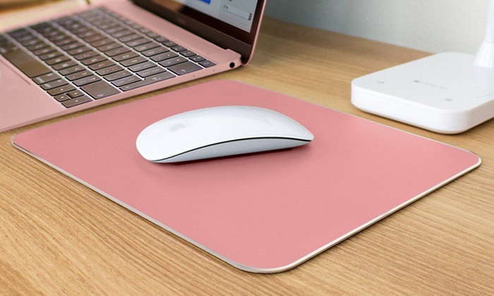 Aluminium Non-Slip Mouse Pad | Groupon Goods