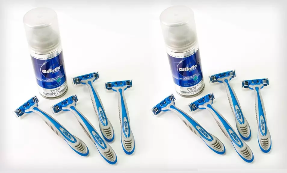 Gillette Disposable Razors (Up to 40% Off). Multiple Options Available. - Second Medium