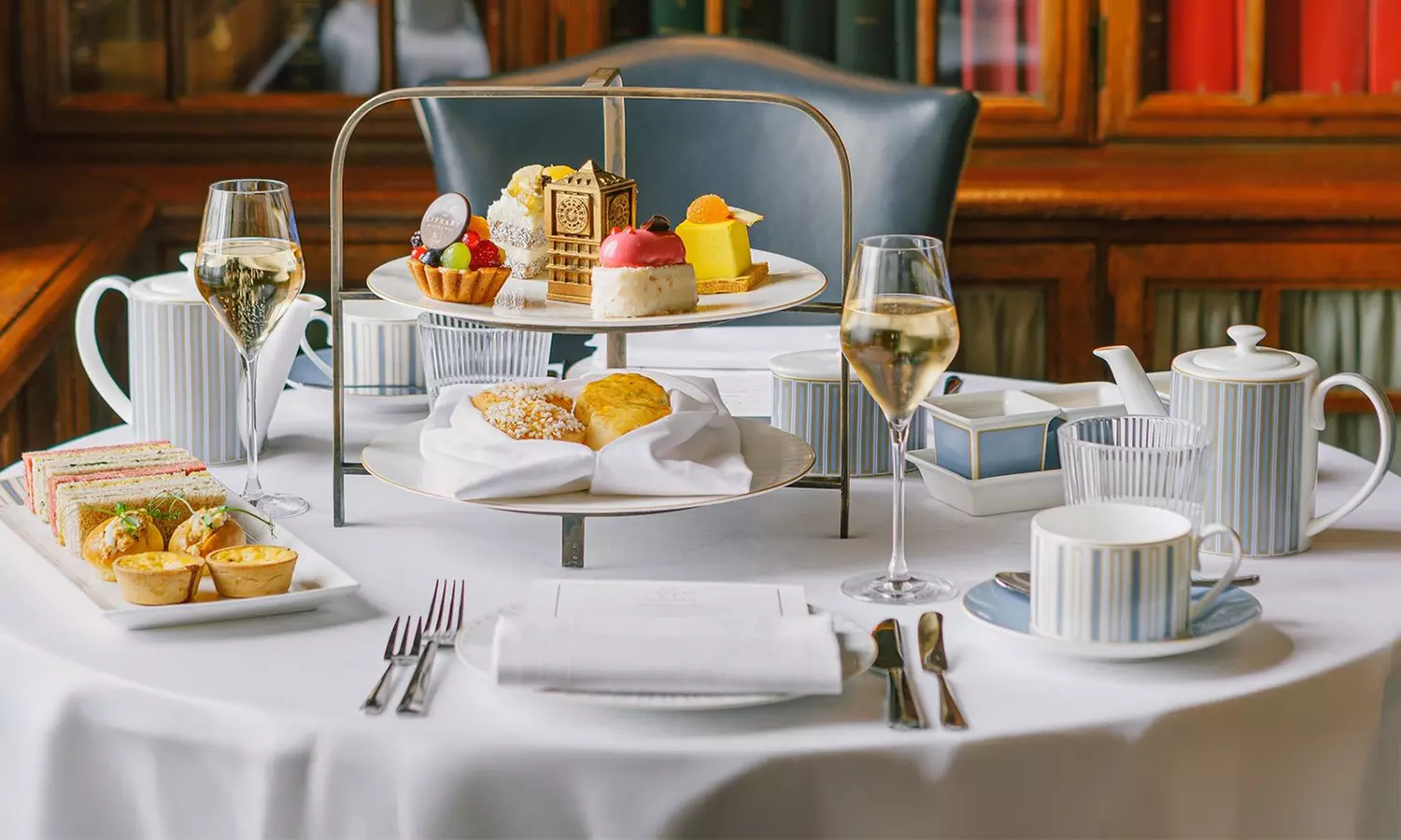 Luxury Afternoon Tea at The Library at County Hall