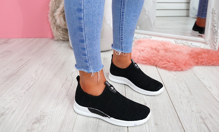 Image 7: Women's Sock-Style Trainers