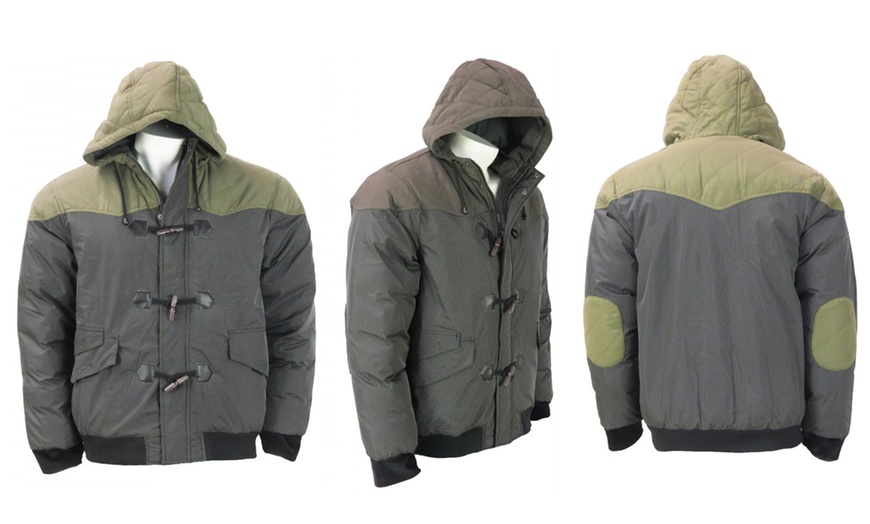 Image 1: Men's Padded Parka Alaska Jacket 