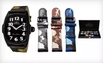 Invicta Men’s and Women’s Watches with Multiple Straps (Up to 92% Off). Four Options Available. Free Shipping. - Second Medium