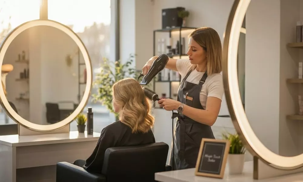 Salon Hair Transformation: Precision Cuts & Signature Blowouts