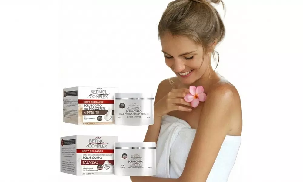 2 confezioni di scrub corpo Retinol Complex