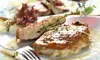 International Fusion Food for Dinner or Lunch at Prickly Pear Restaurant (Up to 50% Off). 5 Options Available.
