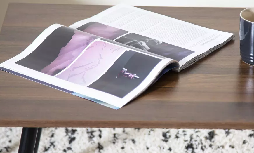 Image 11: Wooden Coffee Table and Two Side Tables Set