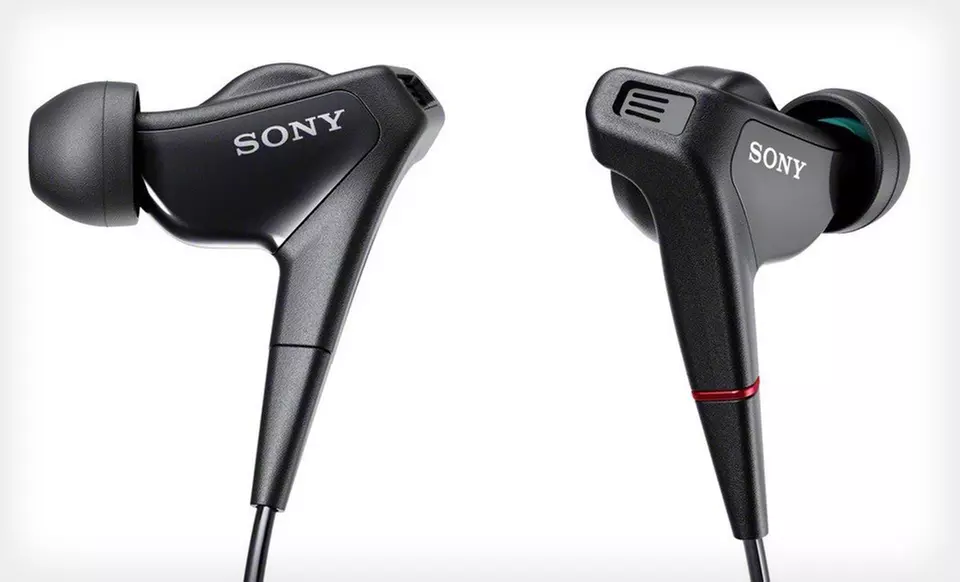 Sony Balanced Armature In-Ear Headphones (Up to 64% Off). Two Options Available. Free Shipping and Free Returns. - Second Medium
