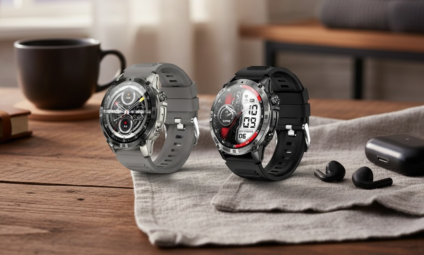 Image 1: Montre connectée Amoled Nasa GPS édition Ultra Pro