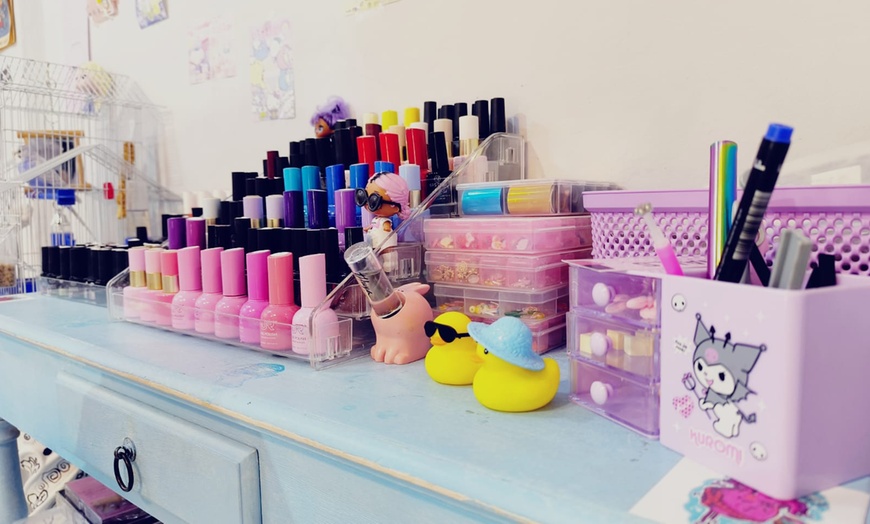 Image 7: Uñas Soft Gel talla S a XXL con manicura rusa o decoración 3D