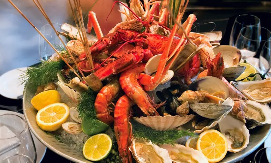 Image 1: Enjoy 5* International, Italian, Mediterranean, or Seafood Theme Night