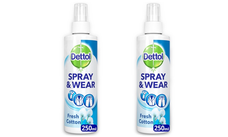 Image 2: Up to Six Dettol Wear Fabric Clothes Freshener Sprays