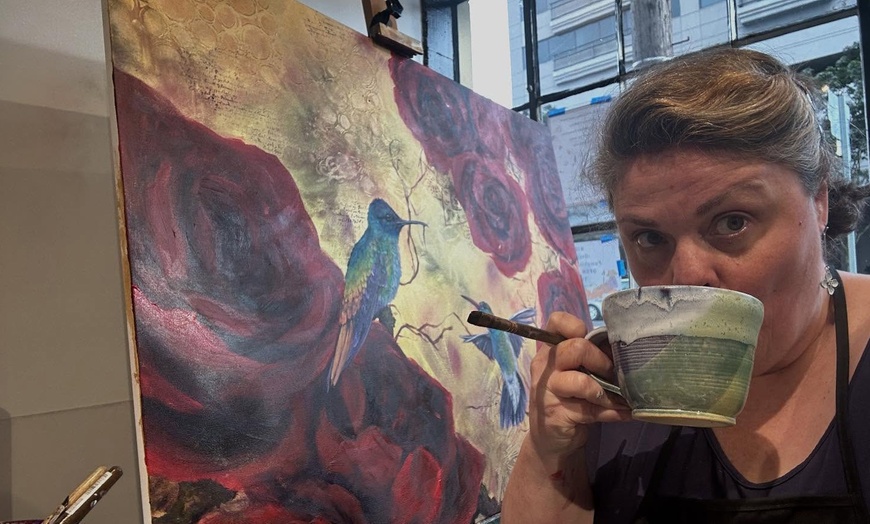 Image 4: Get Creative with Painting Party Package or Parent Night Out 