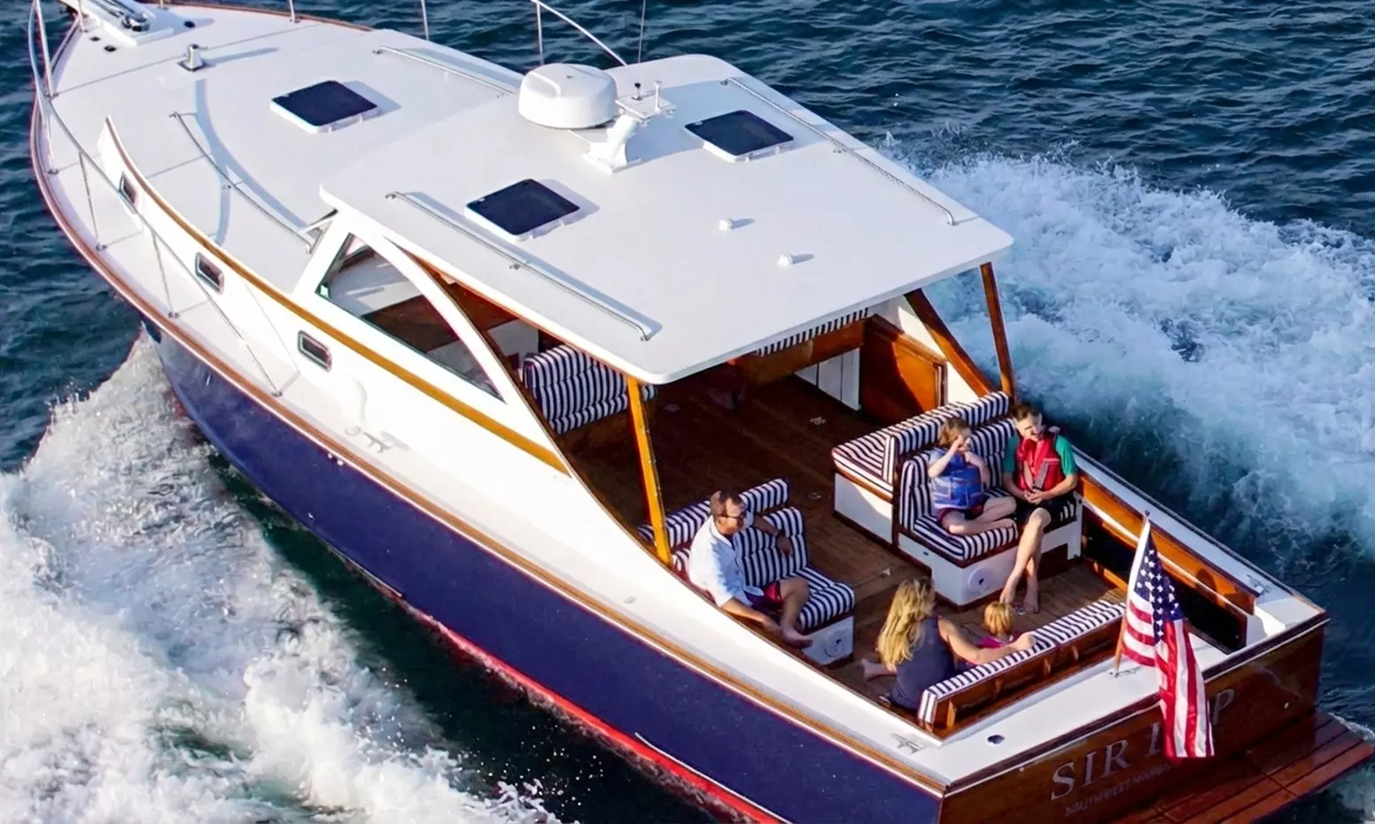 Explore Waterways with a 2-Hr Charter for Two People or 3-Hr Charter for up to Ten People - Up to 50% Off - Primary Image