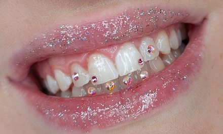 Biżuteria nazębna (kryształki okrągłe - kolorystyka dowolna) - 1 cyrkonia - Lola Art Beauty