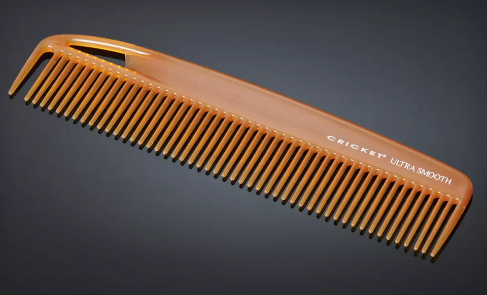 Cricket Combs Infused with Argan Oil, Olive Oil, and Keratin (Up to 55% Off). Four Options Available. Free Returns. - Second Medium