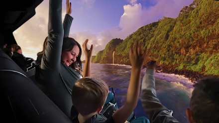 VIP Flying Theater Ride for one adult (50min) - Flight of Aloha - Kailua Kona
