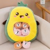Image 20: Cute Cartoon Plush Stuffed Back Cushion
