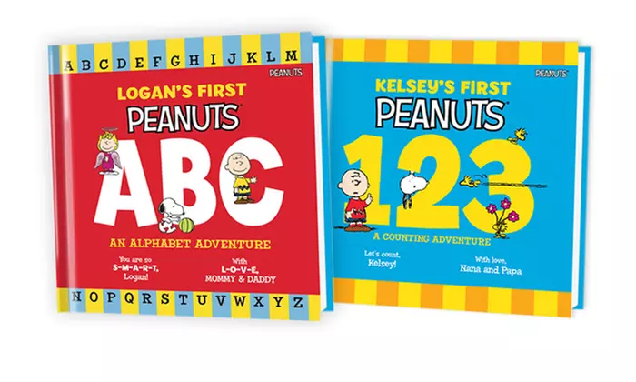 Peanuts Personalized Kids Books from Put Me In The Story (Up to 60% Off). Two Options Available.  - Second Medium