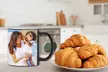 Personalisierbare Foto-Tasse in einer von 7 Farben oder mit magischem Effekt von Lieblingsfoto (bis 73% sparen) - Second Medium