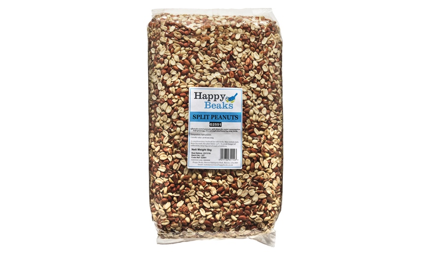 Image 5: Happy Beaks Peanut Splits - Wild Bird Food, 5kg – 28kg