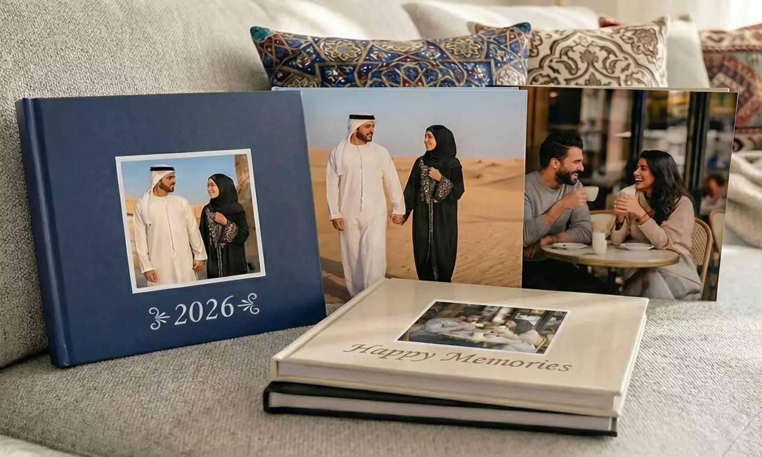 One 20, 40, 60 or 100 Pages - 20 x 20cm, 27x27cm Hardcover Photobook