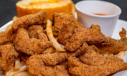 $30 Value Food and/or Drinks Valid Any Day for Dine-in or Carry Out - Mississippi Boy Catfish & Ribs