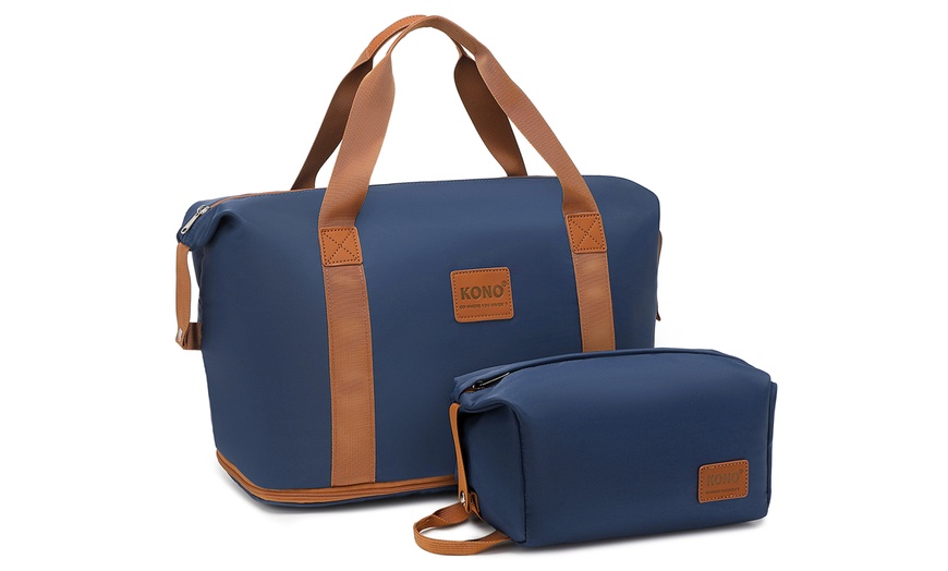 Image 8: Ideal For Family Travel: KONO 1 or 3-Piece PC Luggage 