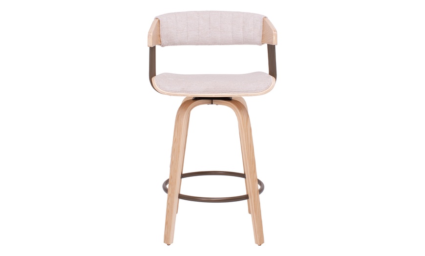 Image 3: Juego de 2 taburetes de bar