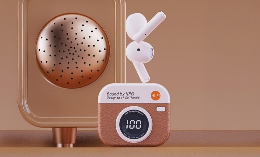 Image 1: Noise-Cancelling Bluetooth Headset