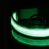 Image 5: SAFETY LED Dog Pet Light Up Collar Night Glow Adjustable Bright 5 Color Leash