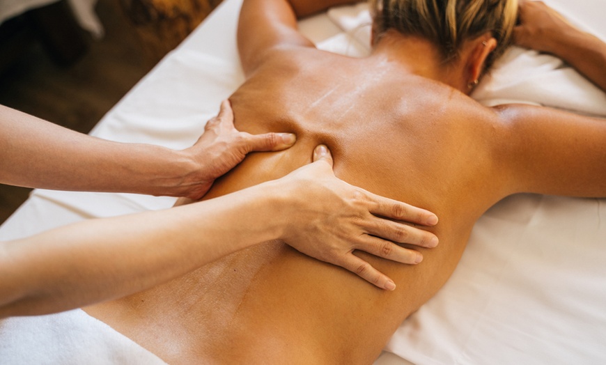 Image 1: One 60-Minute Swedish or Aromatherapy Full Body Massage for One Person