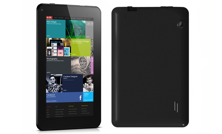 Image 3: Smart Tech 7" Quad Core Tablet 