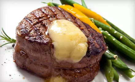 $49 for 8-Ounce Filet Mignon Dinner for Two at Stone Mill BBQ and Steakhouse in Broken Arrow ($101.93 Value) - Primary Image
