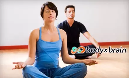 $35 for a Five-Class Punch Card at Body & Brain Holistic Yoga ($75 Value). Choose from Nine Locations. - Primary Image