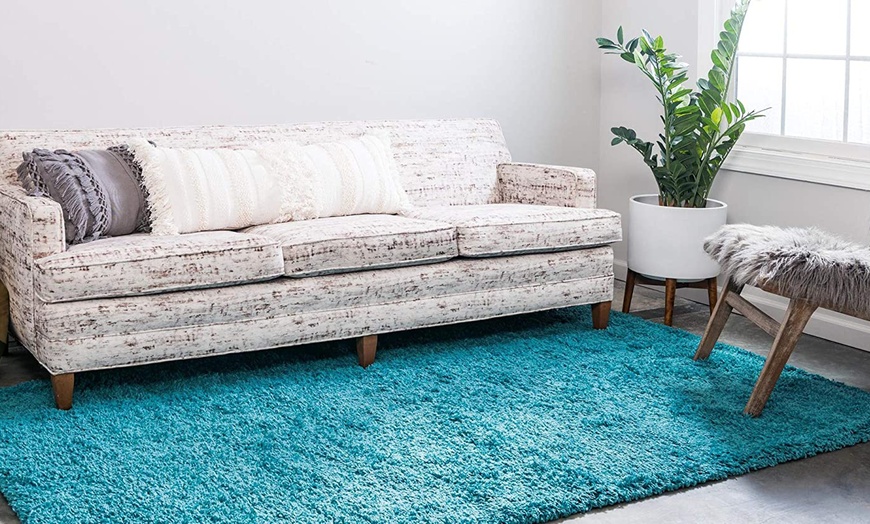 Image 15: Thick Pile Soft Shaggy Area Rug