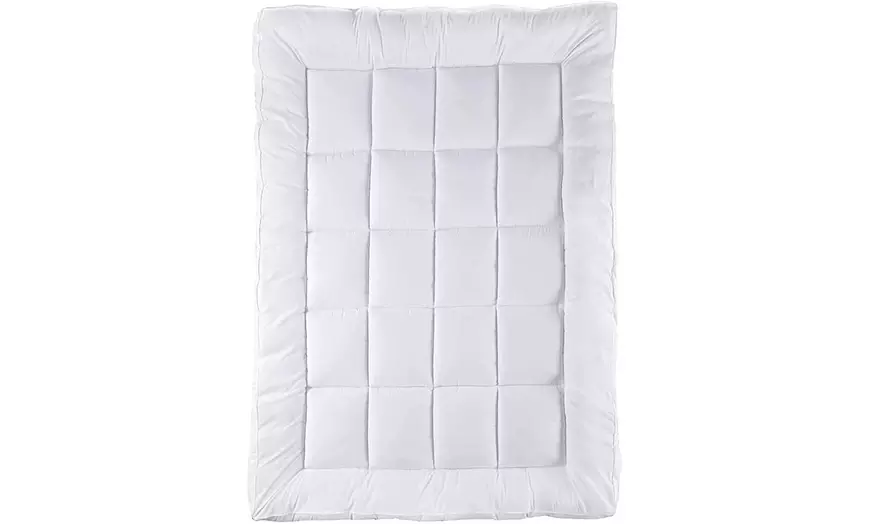 Image 4: 10cm Extra Deep Mattress Topper – Hotel Comfort, Hypoallergenic & Dust Mite Resistant