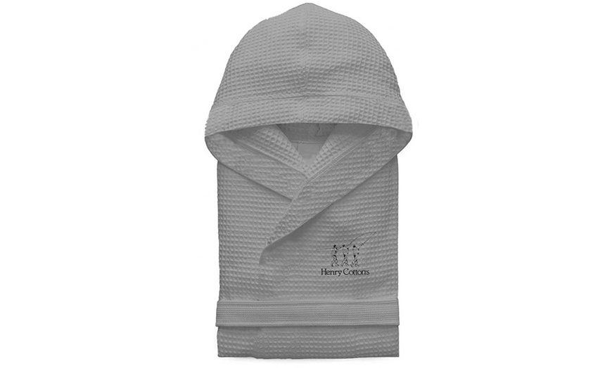Image 6: Accappatoio nido d'ape unisex Henry Cotton's