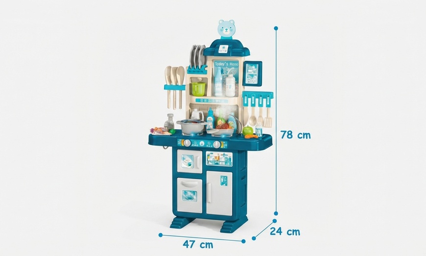Image 10: Cucina giocattolo per bambini con luci e suoni