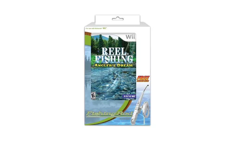 Reel Fishing: Angler's Dream Bundle with Fishing Rod for Wii - Second Medium