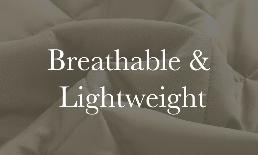 Image 10: Royal Comfort Coverlet Set - Queen - Beige-10003818