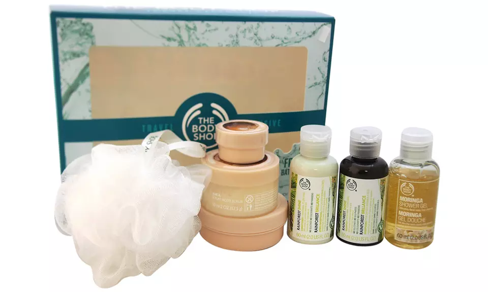 The Body Shop Bath-and-Body Essentials Travel-Exclusive Kit (7-Piece) - Primary Image