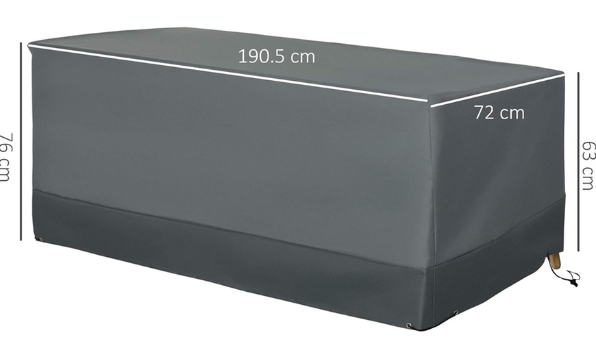 Image 98: Outsunny Outdoor Waterproof Furniture Covers